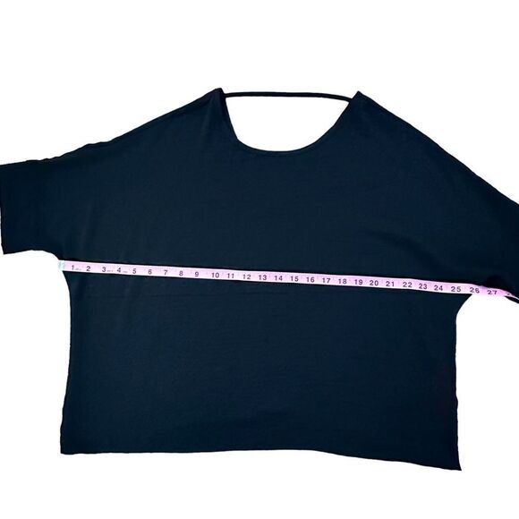 Eden in Love ~ Black Dolman Sleeve Blouse ~ Lightweight ~ size medium ~ NWT - Picture 6 of 10
